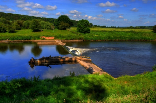 река, природа, англия, лес, зеленые, коричневые, синие