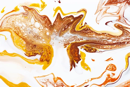 оранжевые, желтые, белые, абстракция, текстура