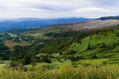 холмы, поле, долина, природа, облака, италия, серые, голубые, зеленые