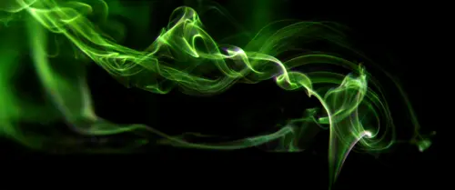 абстракция, зеленые, черные, текстура, фон, панорама