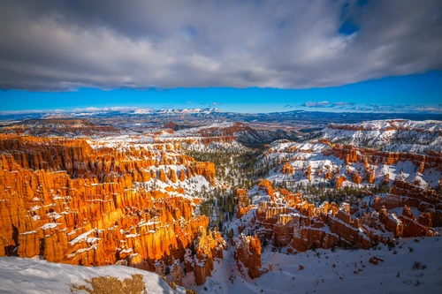облака, тучи, горизонт, скалы, каньон, природа, серые, коричневые