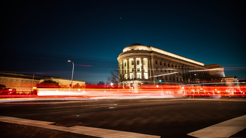 здание, архитектура, ночь, огни, темные