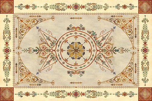 узор, орнамент, вензеля, бежевые