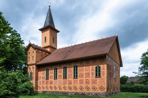 архитектура, церковь, религия, коричневые, зеленые, синие