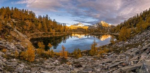 камни, озеро, природа, панорама, серые, бежевые, синие, зеленые