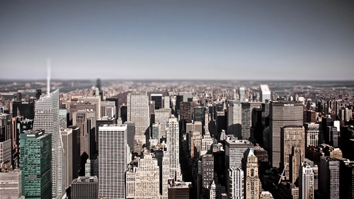 город, архитектура, небоскребы, здания, серые