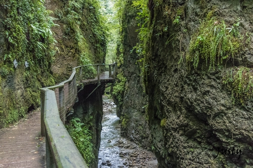 скалы, мост, франция, природа, зеленые, коричневые