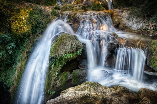 река, камни, природа, франция, коричневые, белые, зеленые