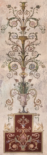 узор, орнамент, вензеля, бежевые