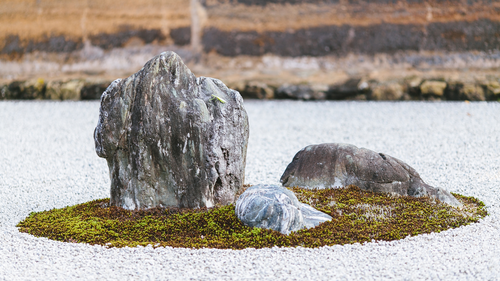 камни, берег, серые, белые, зеленые, природа